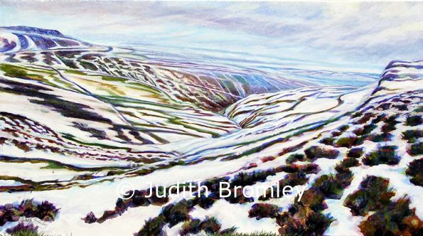Exposure: oil on canvas painting by Judith Bromley