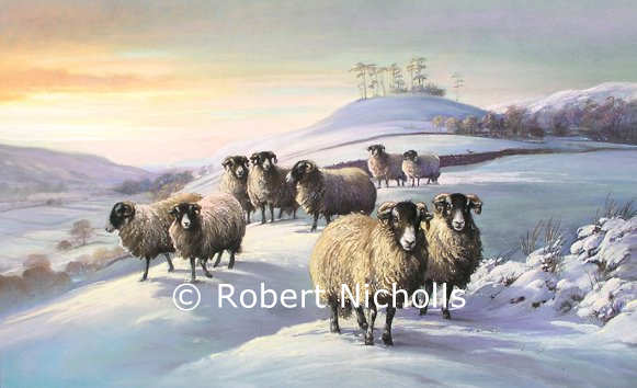 Ladyhill: pastel by Robert Nicholls
